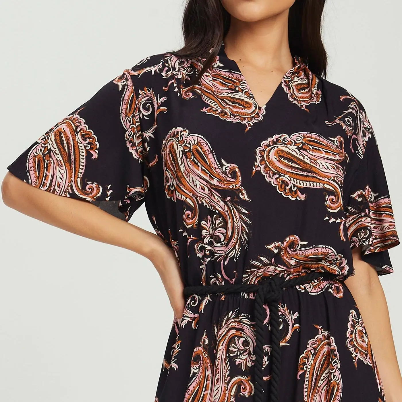 factory custom printed dress