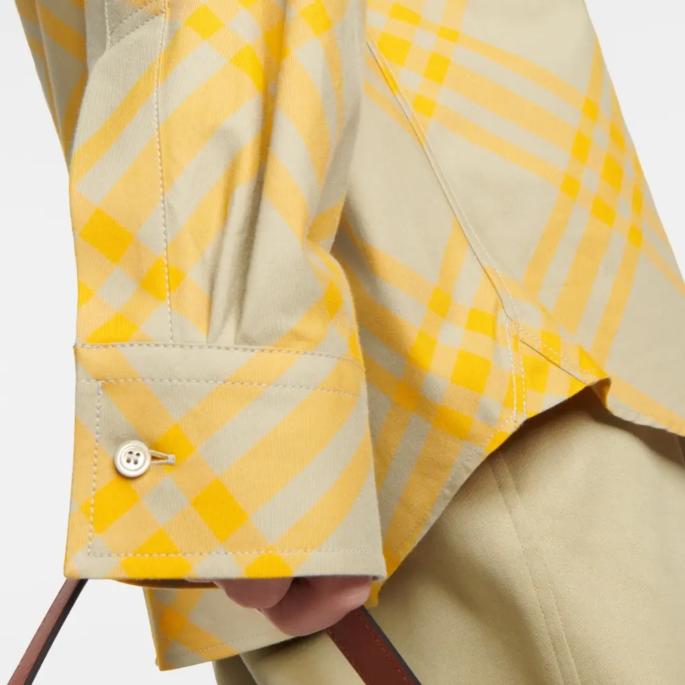 Check Cotton Shirt In Yellow (5).jpg