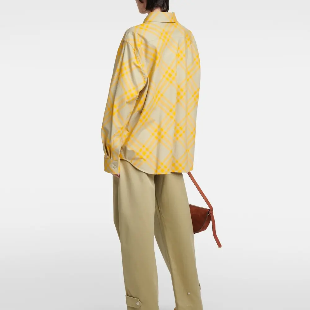 Check Cotton Shirt In Yellow (2).jpg