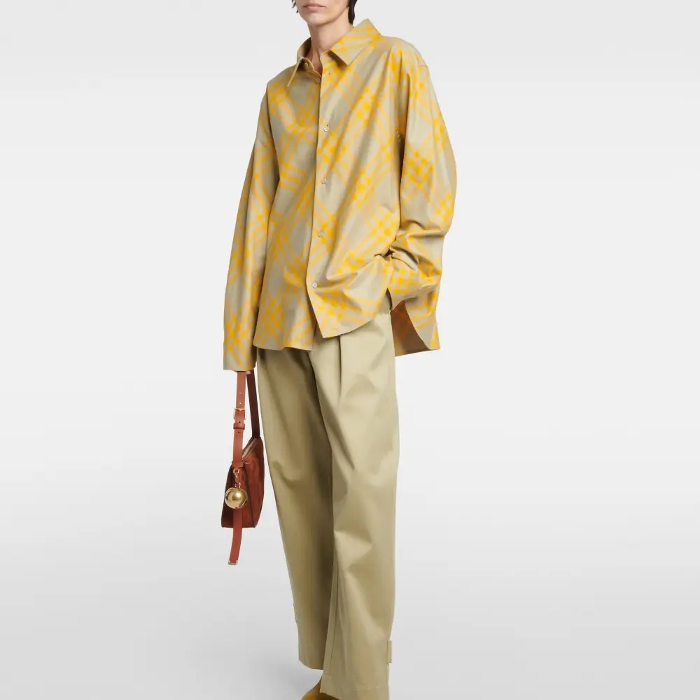 Check Cotton Shirt In Yellow (3).jpg