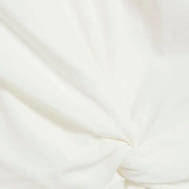 DMCustom White Short Sleeve Twist Front T-Shirt
