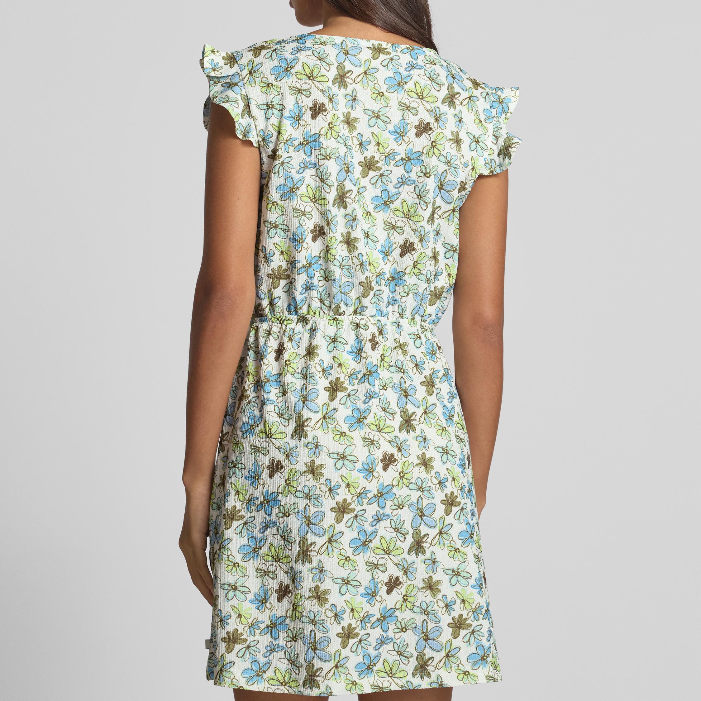 Fitted midi dress with all-over motif in off-white (4).jpg