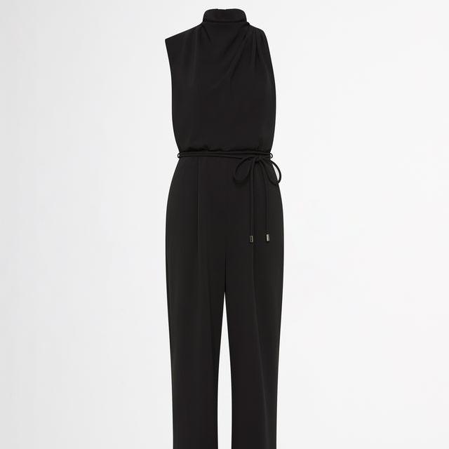 Factory custom Women's Jumpsuit Casual One Piece Outfits sleeveless Wide Leg Pants Rompers.jpg