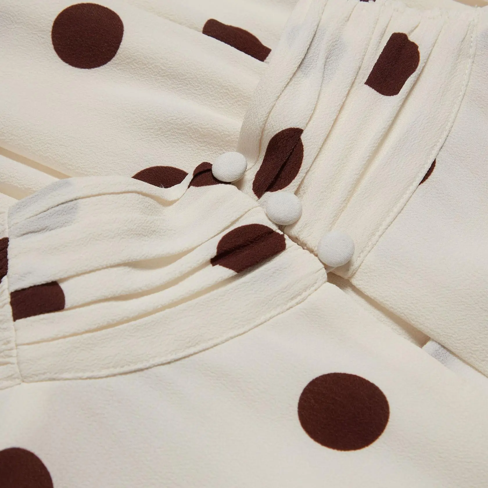 Custom Polka Dot Scarf Neck Mini Shift Dress (3).jpg